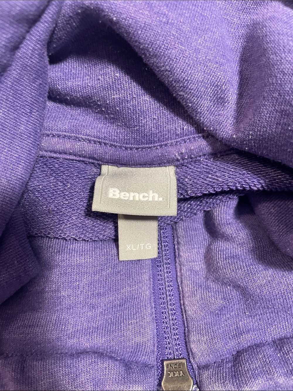 Bench Women's Purple Full-Zip Lightweight hoody - Picture 2 of 11